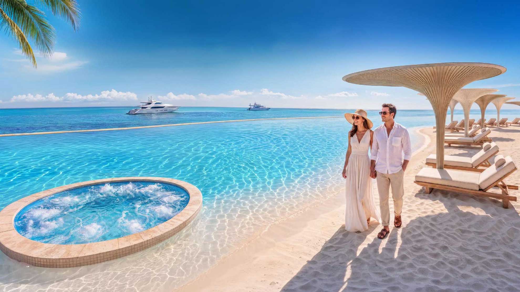 Beach inspired lagoon where everyday feels like an escape